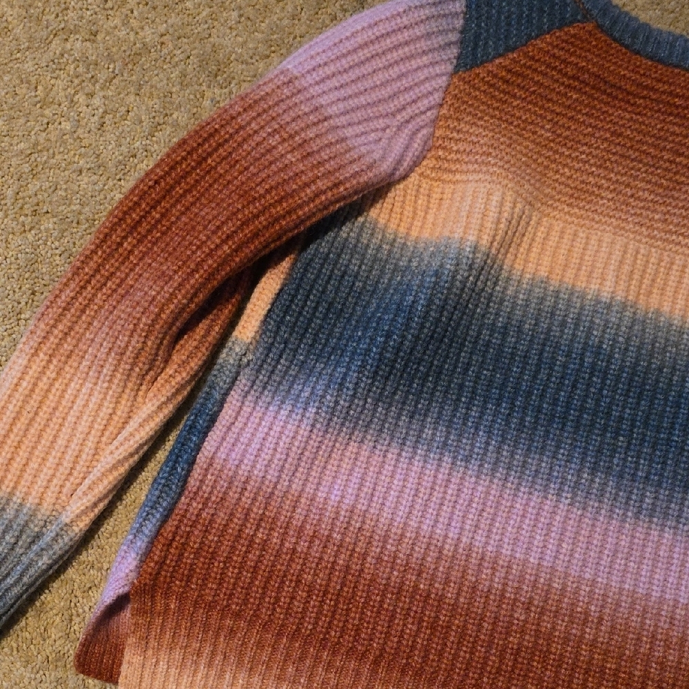 Multicolor Striped Sweater - Picture 9 of 11